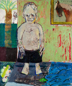 Christine Krämer · Future Boy · 1988 · 100 x 120 cm · oil on canvas Christine Krämer · Future Boy · 1988 · 100 x 120 cm · oil on canvas