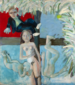 Christine Krämer · Paradise · 1987 · 130 x 140 cm · oil on canvas Christine Krämer · Paradise · 1987 · 130 x 140 cm · oil on canvas