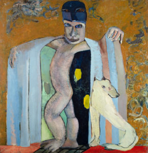 Christine Krämer · Demon · 1988 · 140 x 120 cm · oil on canvas Christine Krämer · Demon · 1988 · 140 x 120 cm · oil on canvas