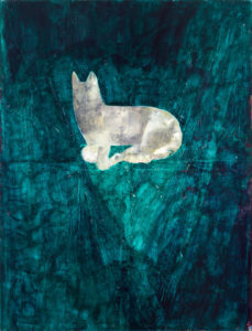 Christine Krämer · Untitled · 1989 · 130 x 170 cm · oil and acrylic on canvas Christine Krämer · Untitled · 1989 · 130 x 170 cm · oil and acrylic on canvas