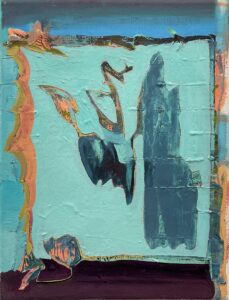 Christine Krämer (Landscapes) · Enlightment · 2023 · 30 x 24 cm · oil on canvas