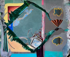 Christine Krämer (Landscapes) · Strange Brew · 2023 · 130 x 150 cm · oil on canvas