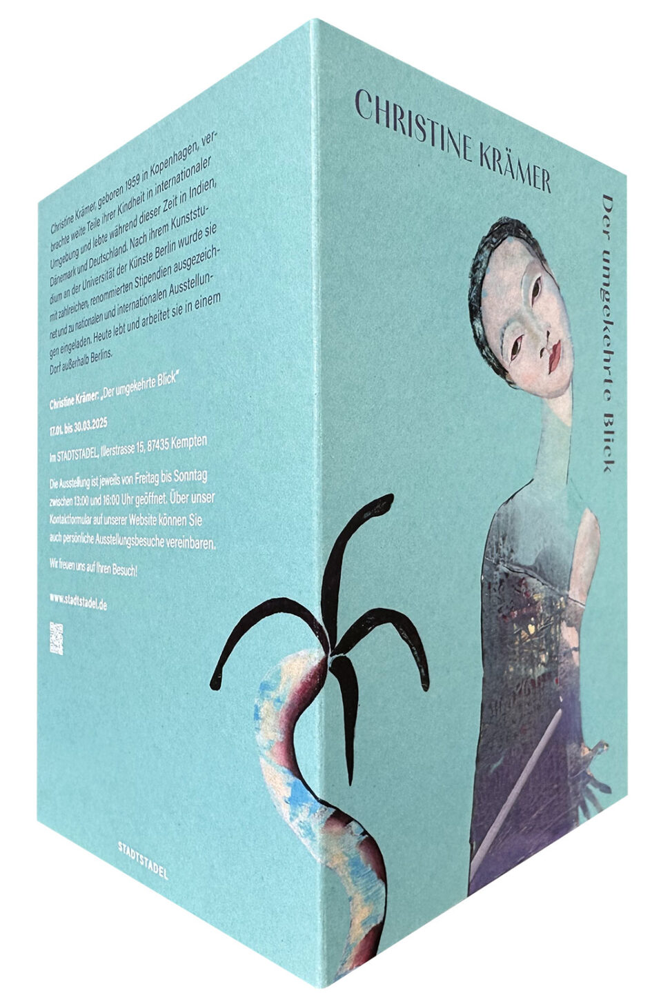 Christine Krämer · Stadtstadel Kempten 2025 · invitation card