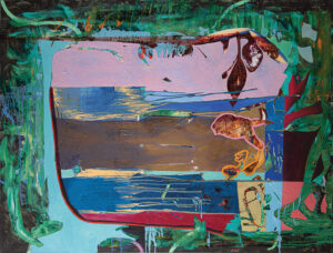 Christine Krämer (Landscapes) · After All · 2025 · 130 x 170 cm · oil, acrylic, and spray on canvas