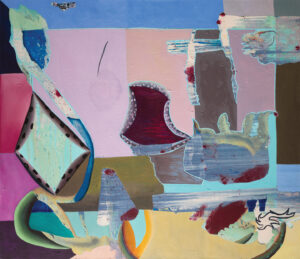 Christine Krämer (Landscapes) · Driftwood · 2025 · 130 x 150 cm · oil on canvas