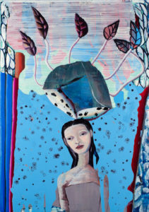 Christine Krämer · Astronaut 14 · 2020 · 85 x 120 cm · oil on canvas Christine Krämer · Astronaut 14 · 2020 · 85 x 120 cm · oil on canvas