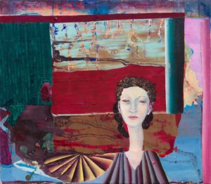 Christine Krämer · Astronaut 23 · 2021 · 70 x 80 cm · oil on canvas Christine Krämer · Astronaut 23 · 2021 · 70 x 80 cm · oil on canvas