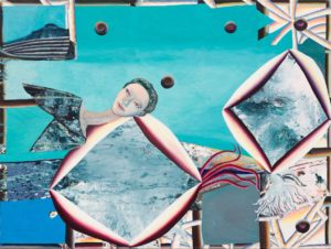 Christine Krämer · Astronaut 17 · 2021 · 120 x 160 cm · oil on canvas