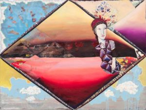 Christine Krämer · Astronaut 21 · 2021 · 120 x 160 cm · oil on canvas Christine Krämer · Astronaut 21 · 2021 · 120 x 160 cm · oil on canvas