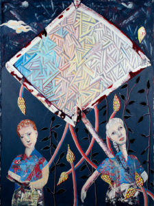 Christine Krämer · Astronaut 1 · 2018 · 120 x 160 cm · oil on canvas Christine Krämer · Astronaut 1 · 2018 · 120 x 160 cm · oil on canvas