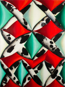 Christine Krämer · Untitled · 1993 · 120 x 160 cm · oil, dispersion, spray on canvas Christine Krämer · Untitled · 1993 · 120 x 160 cm · oil, dispersion, spray on canvas